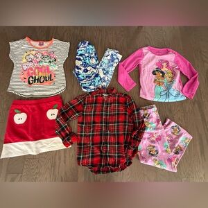 Girls clothes lot size 10-12 Gymboree Monster high Plaid Old Navy Princess